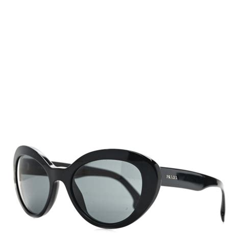 prada sunglasses spr 15 q|PRADA Acetate Sunglasses SPR 15Q Black .